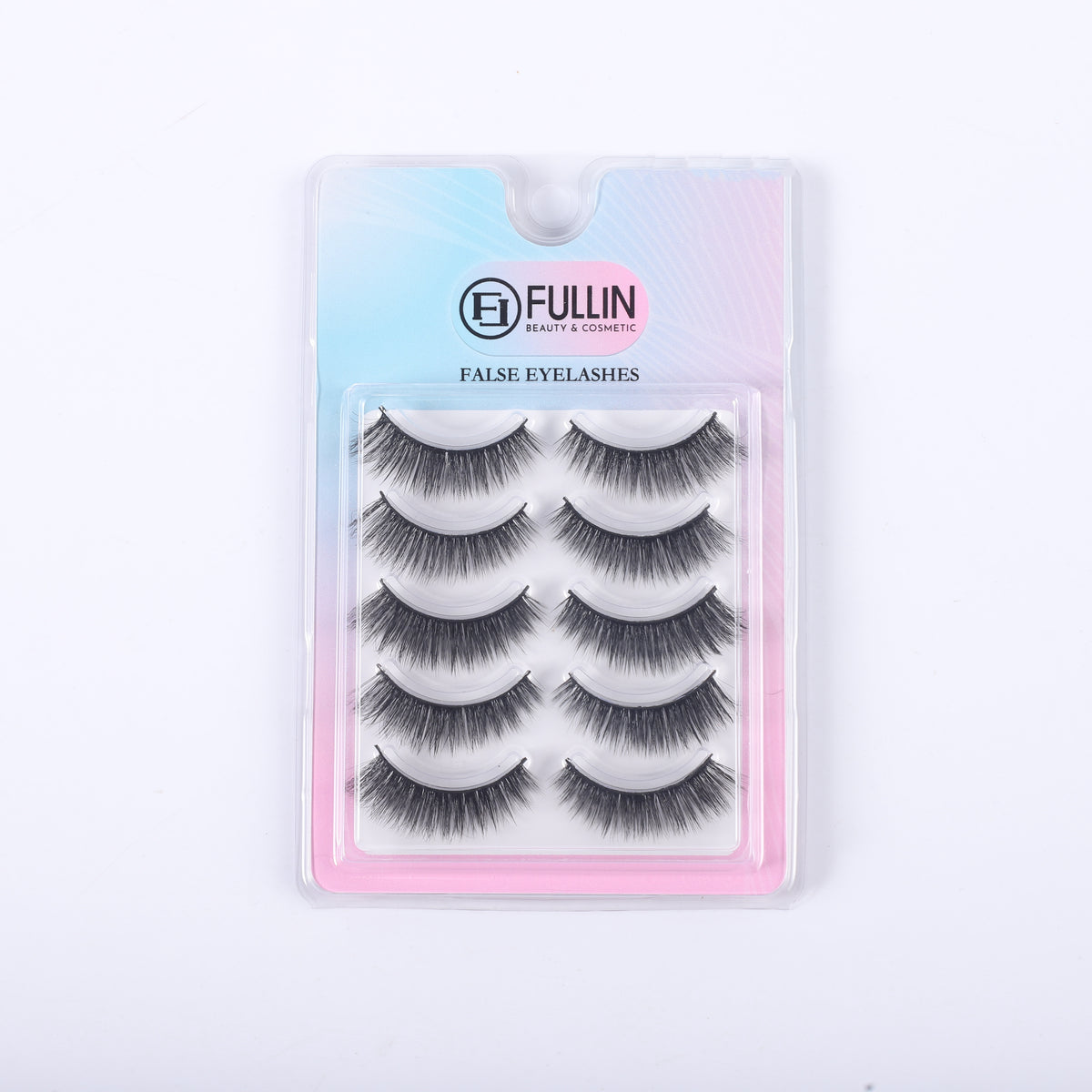 FULLIN Bold Volume reusable strip lash set, glue required