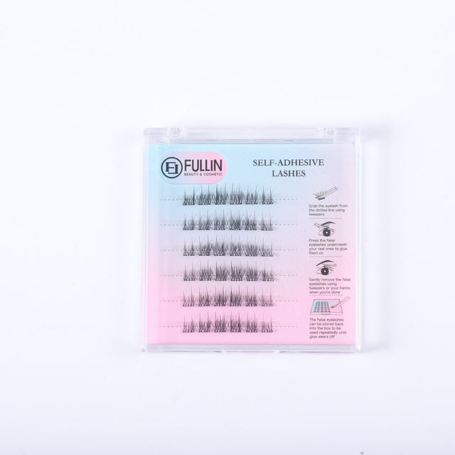 FULLIN Camellia Soft Wisps self-adhesive lash cluster set